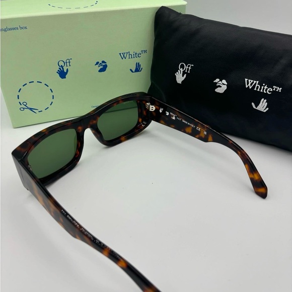 SOLD Off White Lucio Logo Prince Sunglasses Full Inclusion - Picture 11 of 12